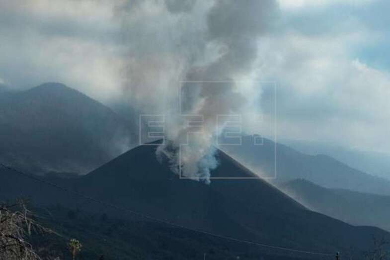 Imagen del volcán / EFE Miguel Calero